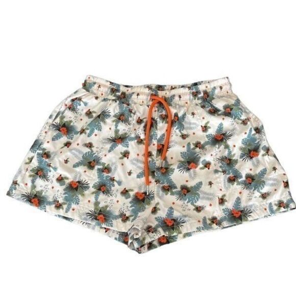 Viore La Vie Floral Tropical Beach swimming trunks size S - Picture 1 of 5